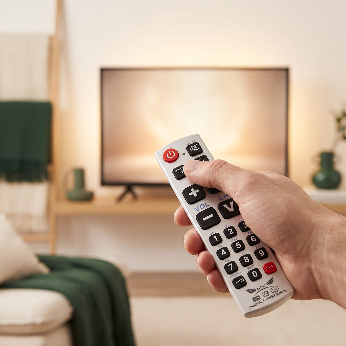 Step 2: Point At The TV And Press Power