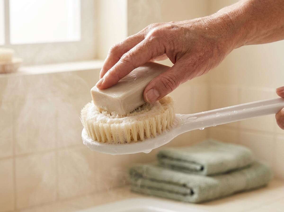 Step 1: Wet It And Lather