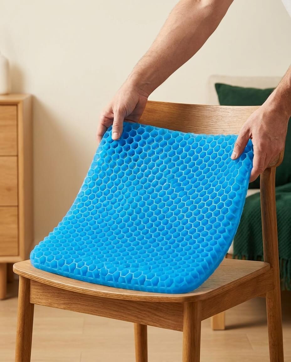 Step 1: Lay it on the chair