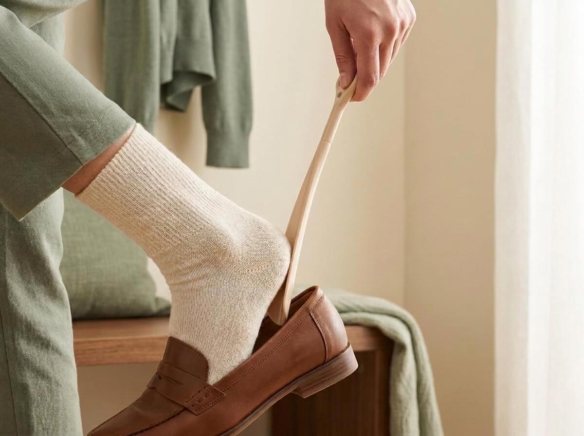 Step 2: Slide Your Foot Down