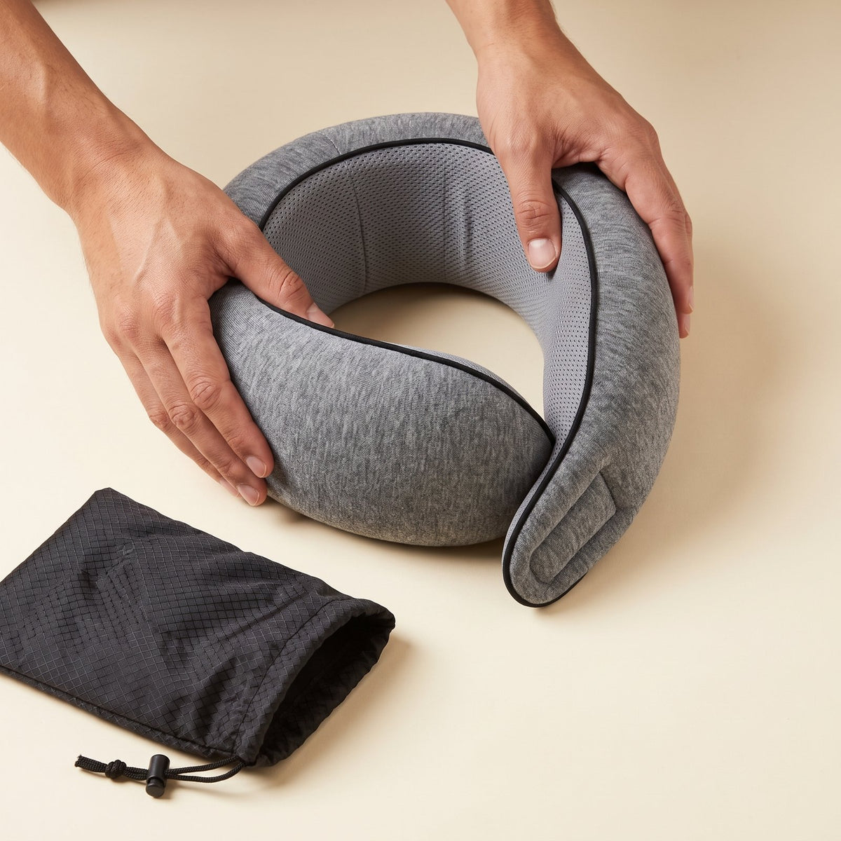 Step 1: Shape the pillow